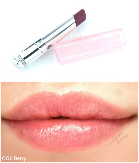 dior addict berry lip glow swatches